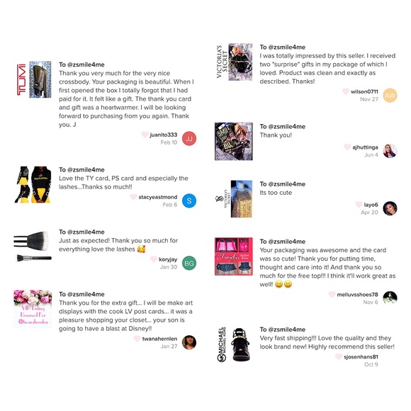 Feedback + meet your seller 🎀 └A / IE,  cali - Picture 3 of 6